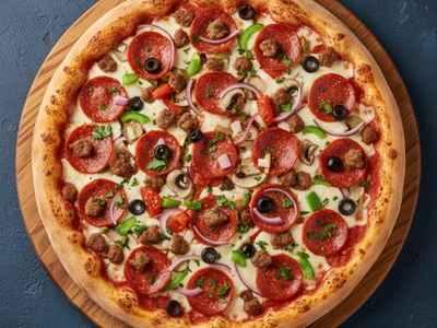 صورة بيتزا كرسبي